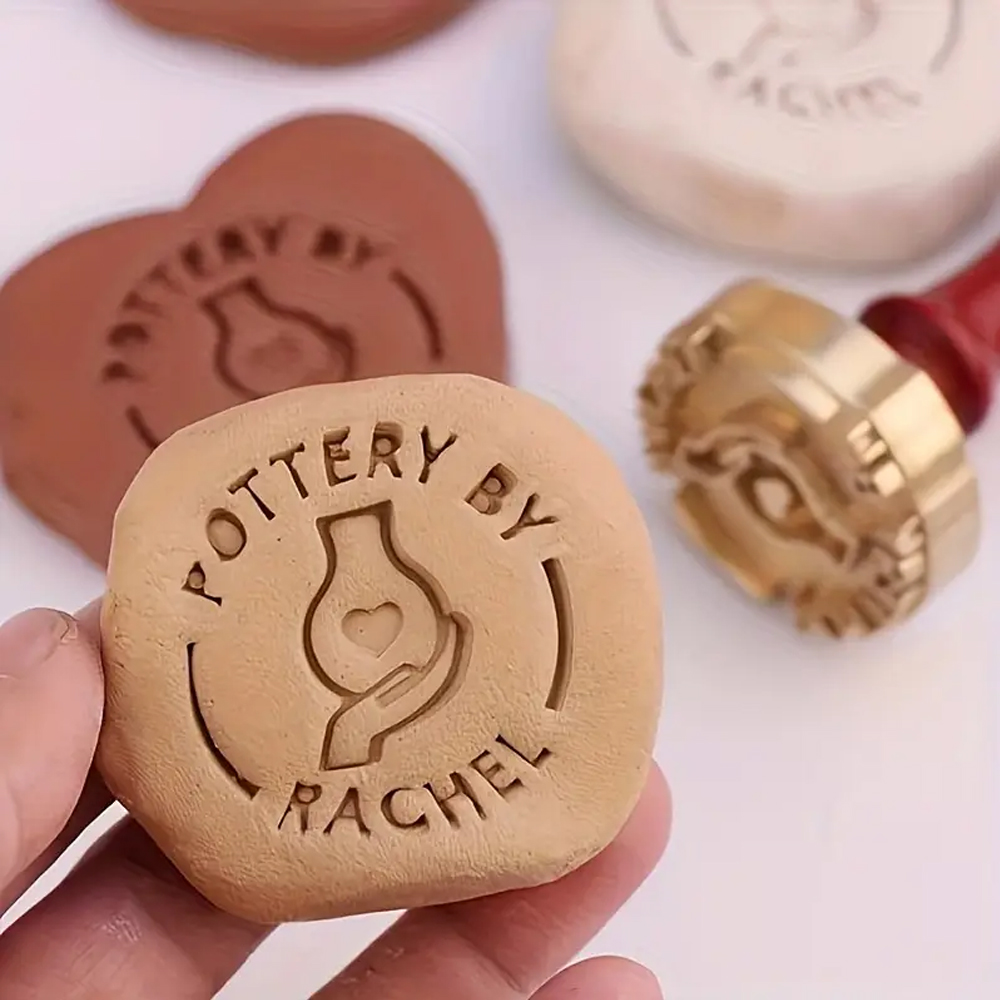 Soap Stamp Custom - Custom Pottery Stamp for Clay Custom