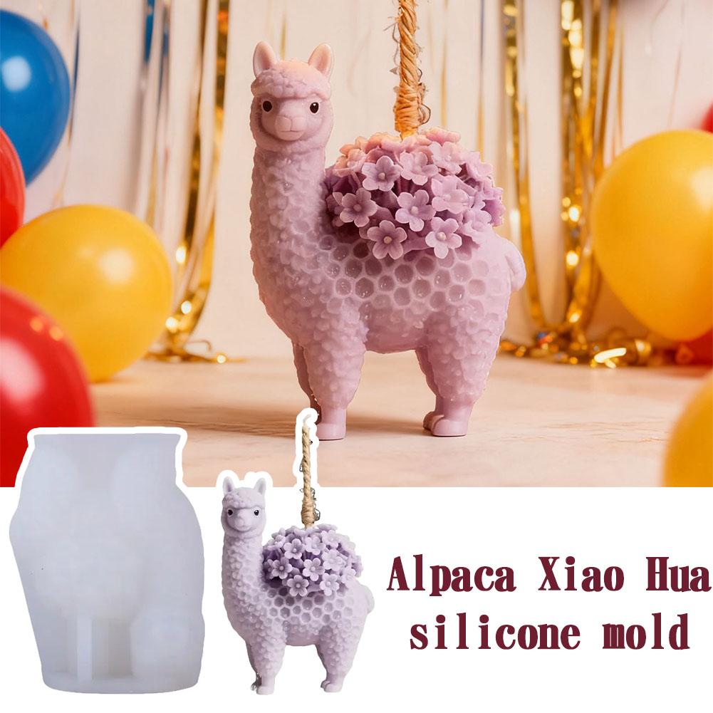 Soap Making Home - Alpaca Silicone Mold For Candle Making
