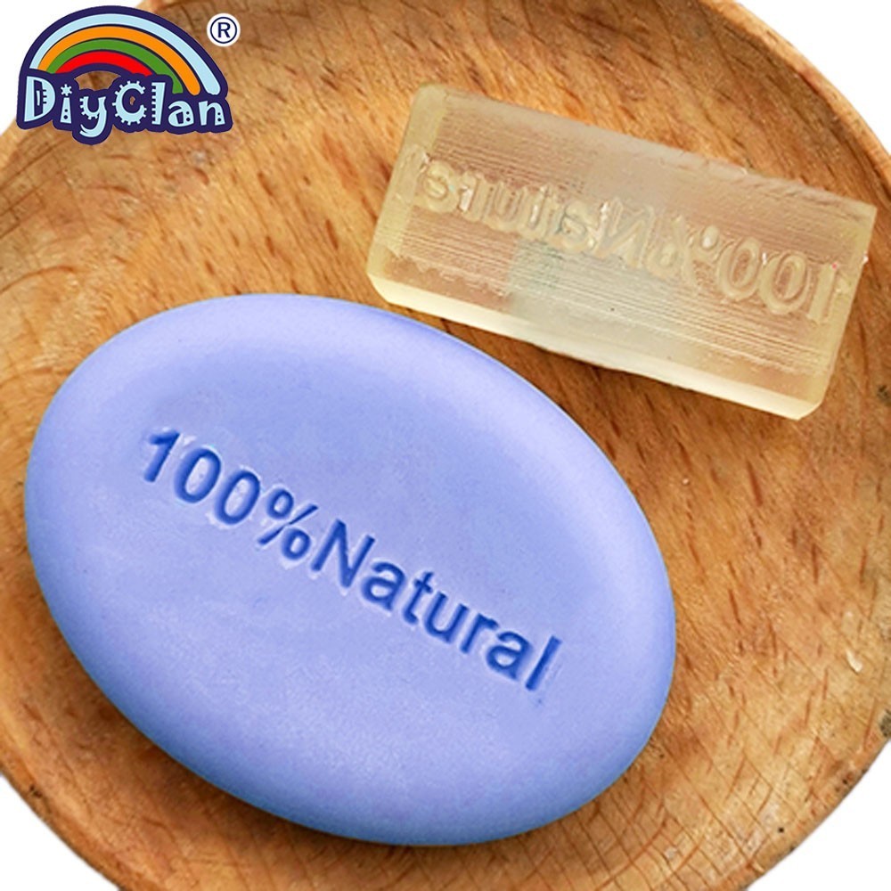 Soap Stamp Custom - Handmade Resin Clear Soap Stamp 100%