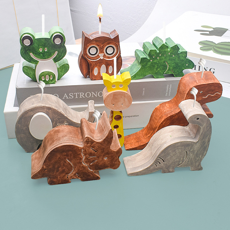 Soap Making Art - Animals, Dinosaurs Craft Art Candle Mold