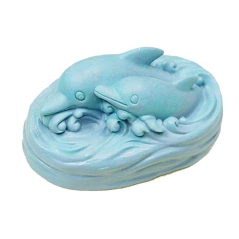 Soap Making Art - 1Pcs Dolphin Craft Art Silicone Soap