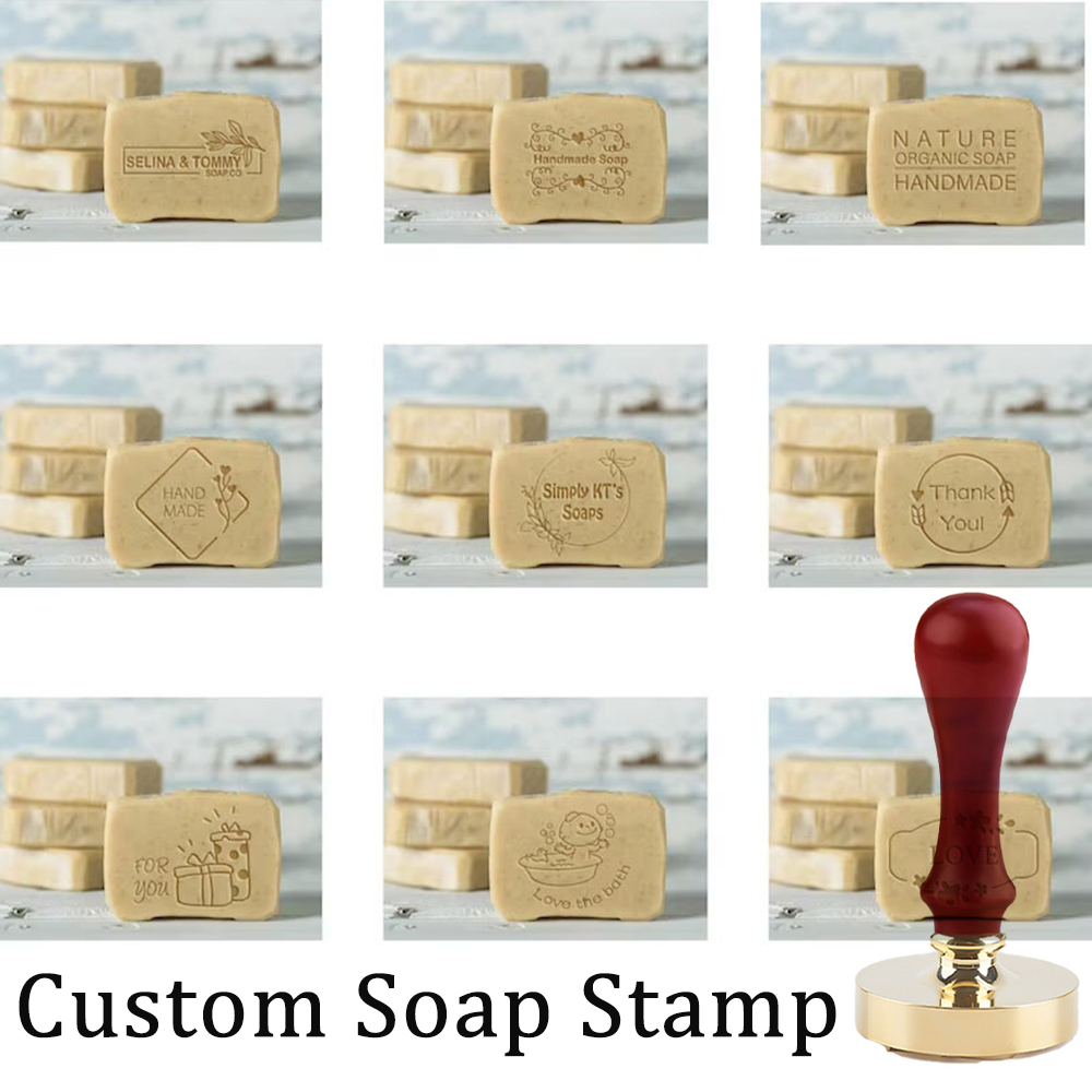 Soap Stamp Custom - Custom Soap Stamp, Personalized Soap Stamp