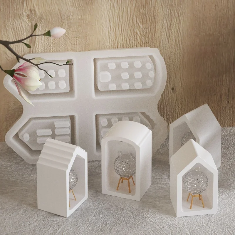 Art House Shape Resin Silicone - Soap Making Art 评论和价格