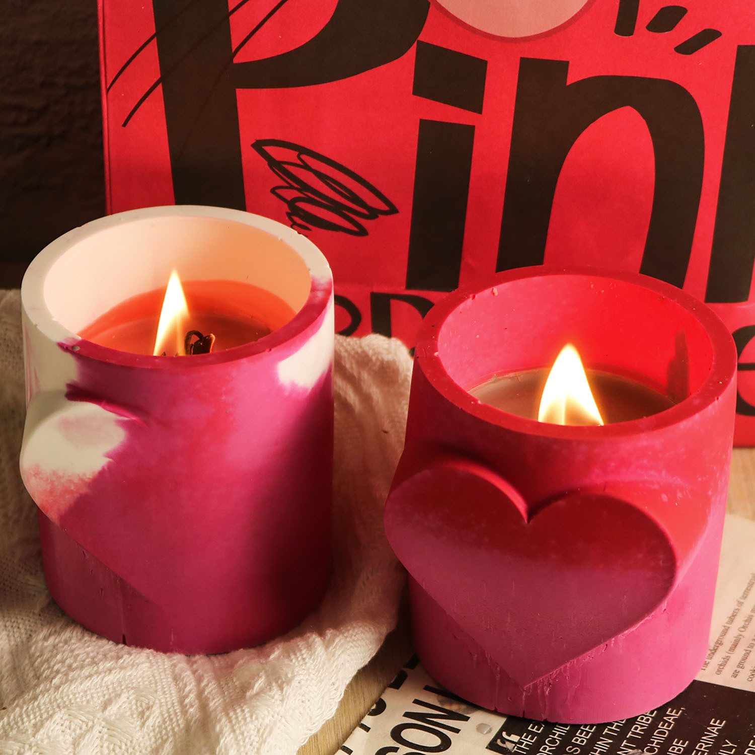 Love Candle Cup Scented Candle - Soap Making Home 评论和价格