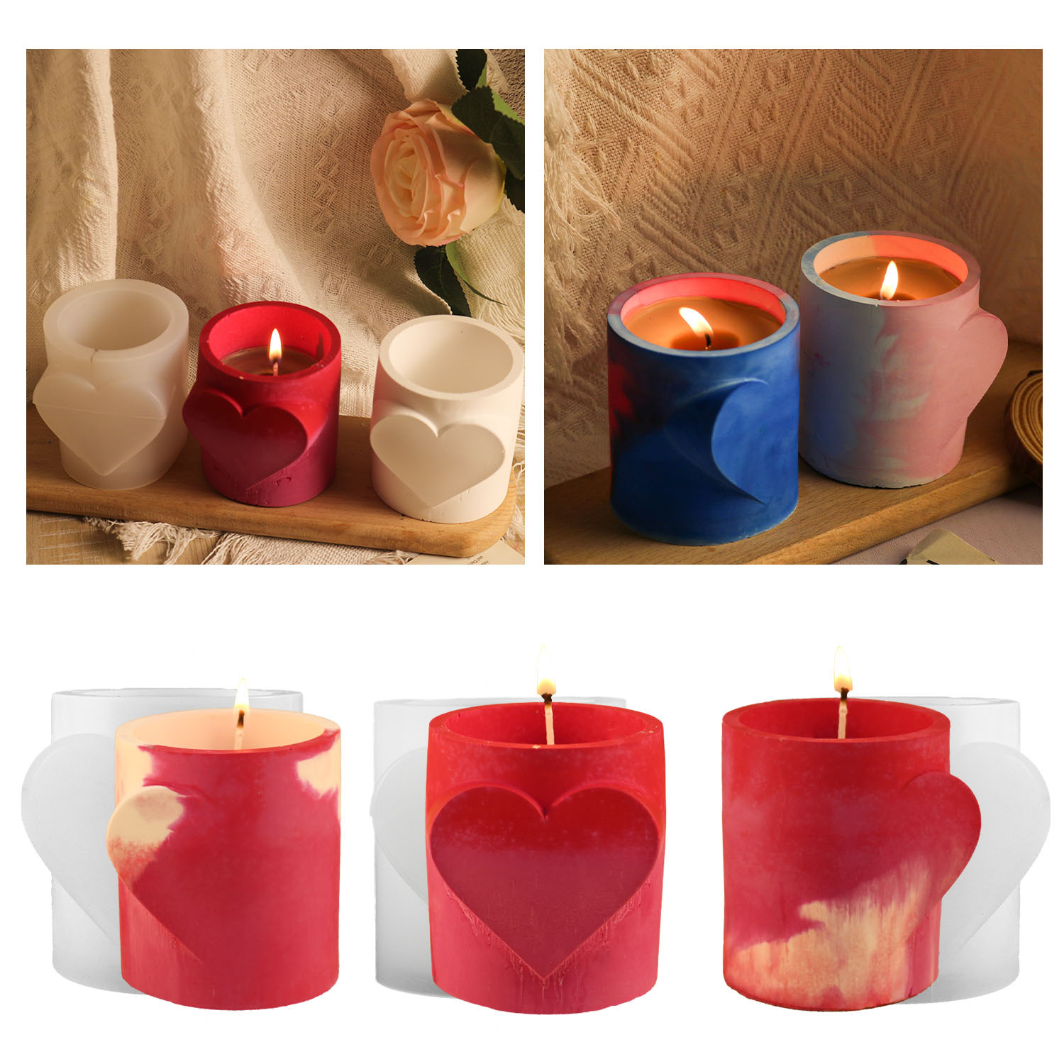 Love Candle Cup Scented Candle - Soap Making Home 评论和价格
