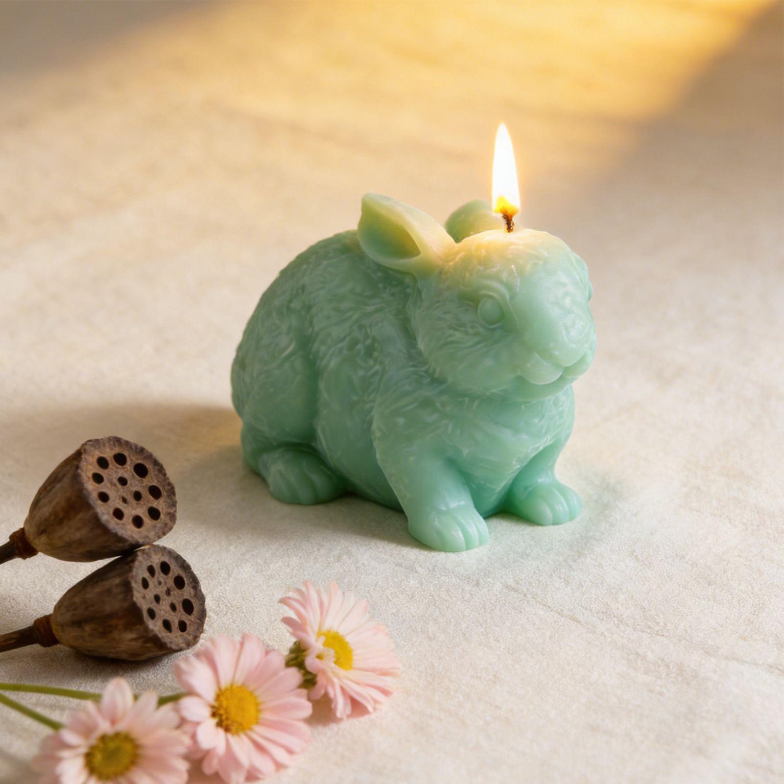 Bunny Silicone Mold 3D Craftin - Soap Making Art 评论和价格