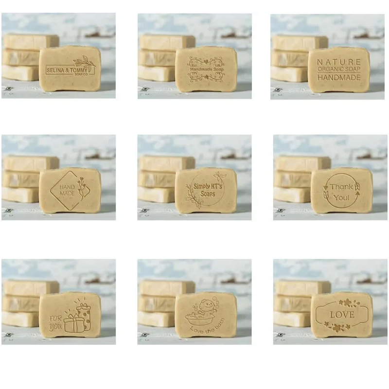 Custom Pottery Stamp Personali - Soap Stamp Custom 评论和价格