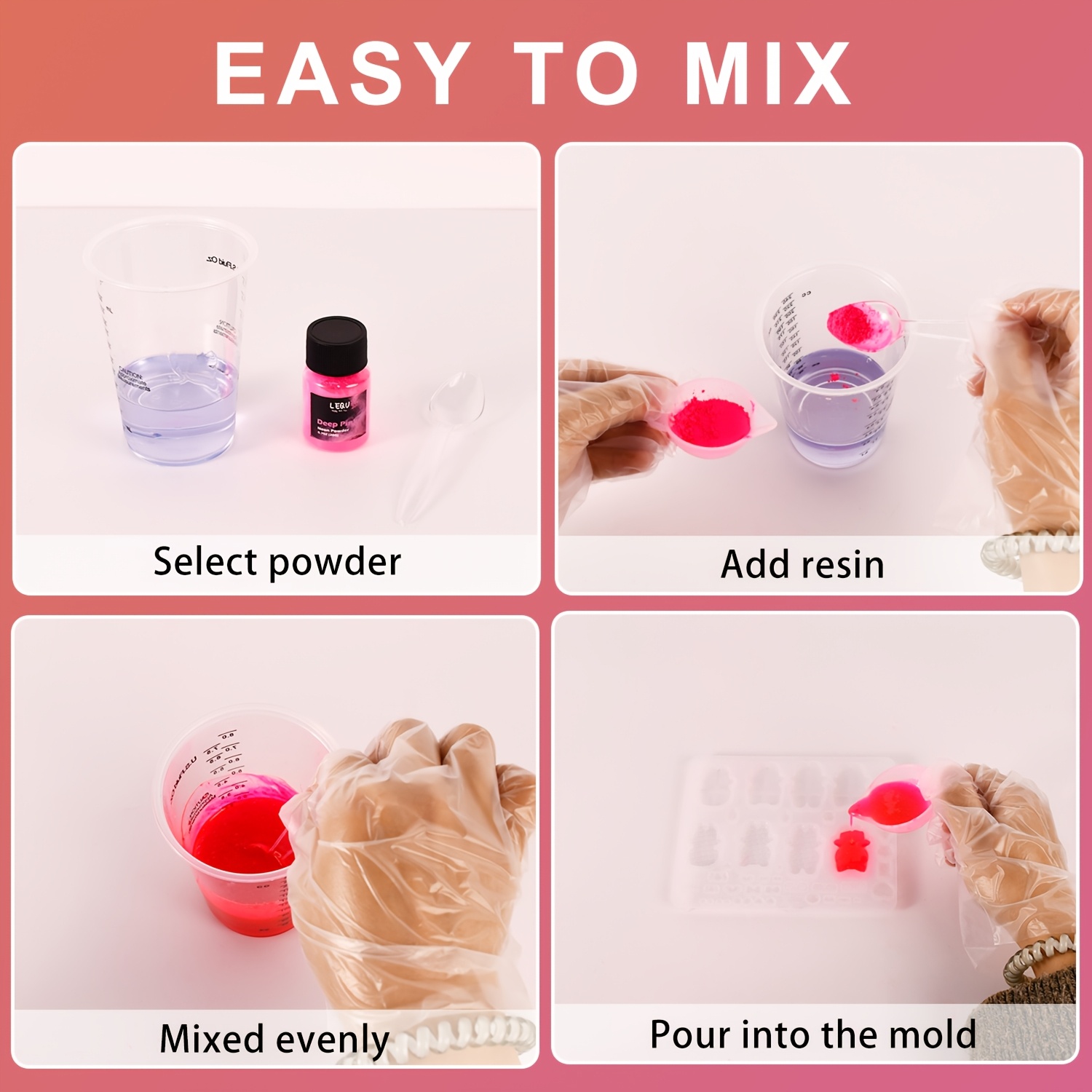 LEQU 12Colors Neon Fluorescent - Soap Making Ingredient 评论和价格