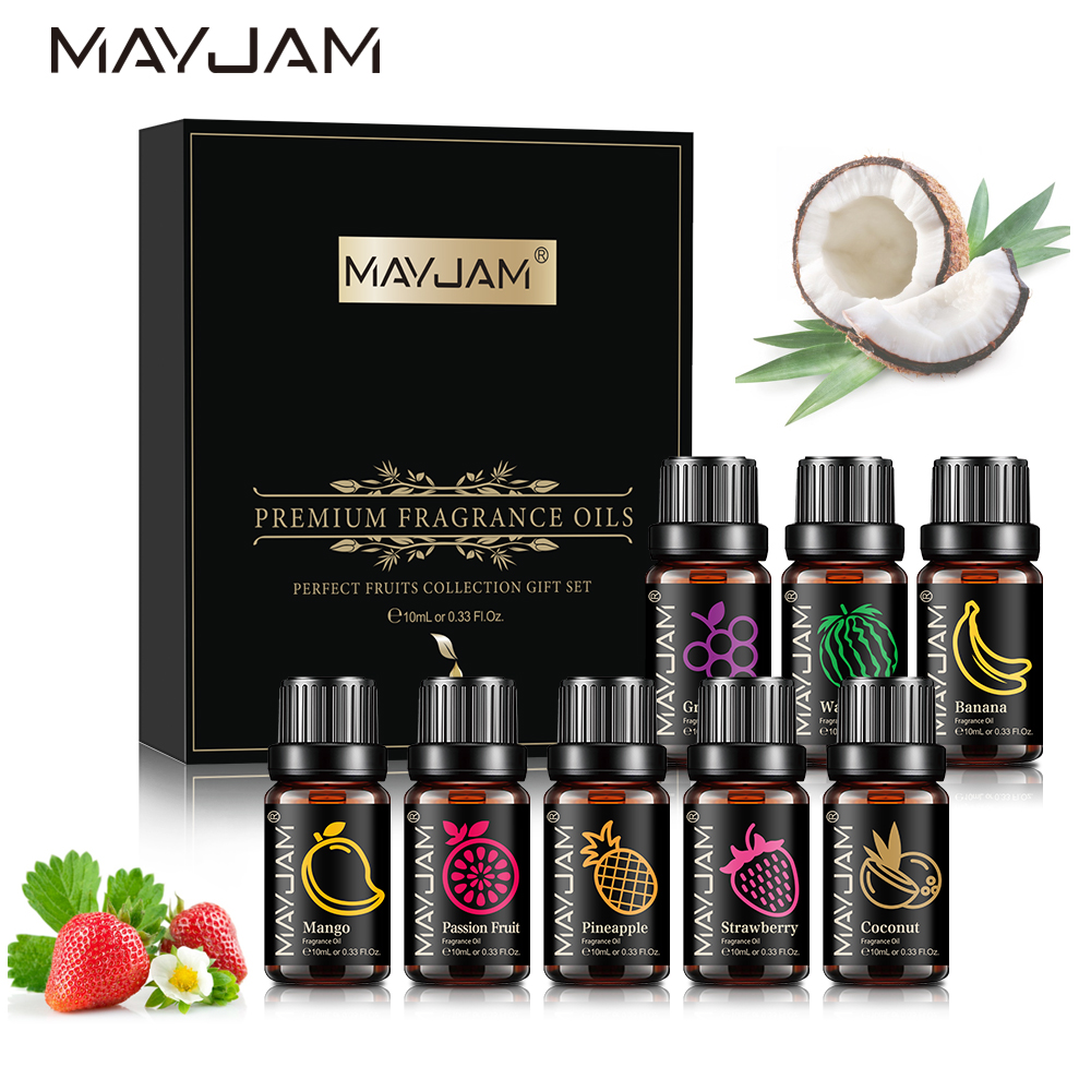 MAYJAM Fragrance Oils Set 8pcs - Soap Making Fragrance Oil 评论和价格