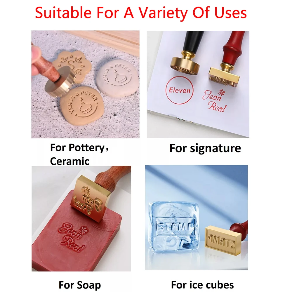 Custom Clay Stamp for Pottery  - Soap Stamp Custom 评论和价格