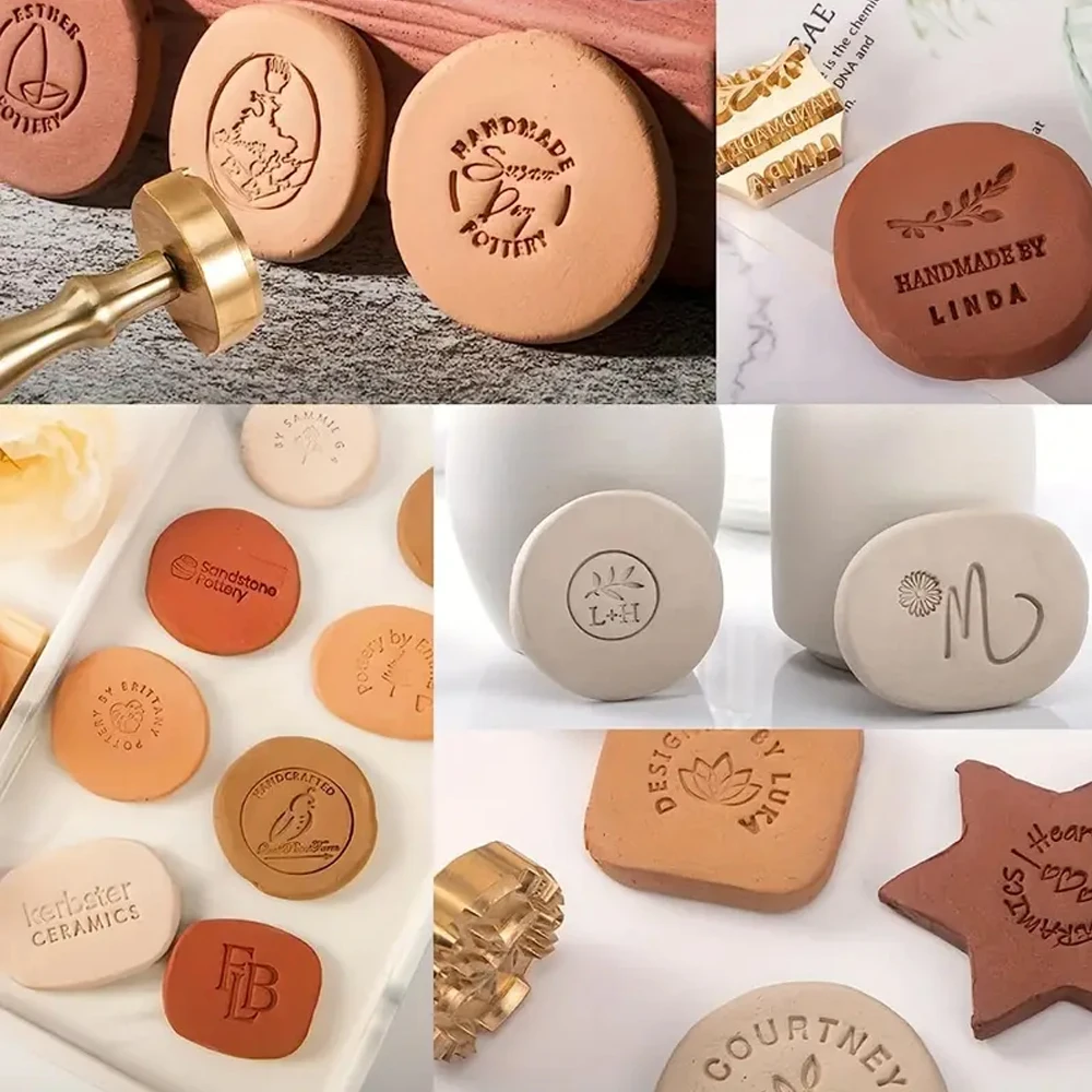 Custom Clay Stamp for Pottery  - Soap Stamp Custom 评论和价格
