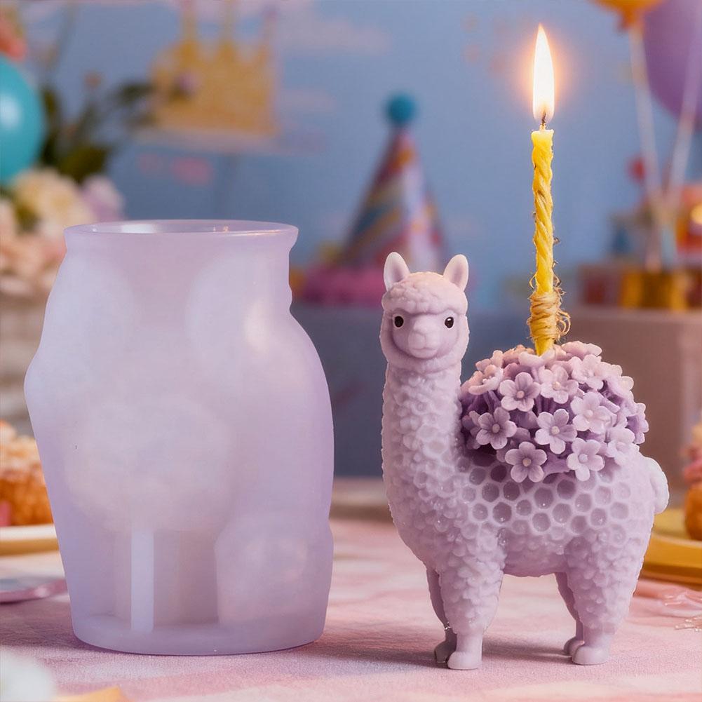 Alpaca Silicone Mold For Candl - Soap Making Home 评论和价格