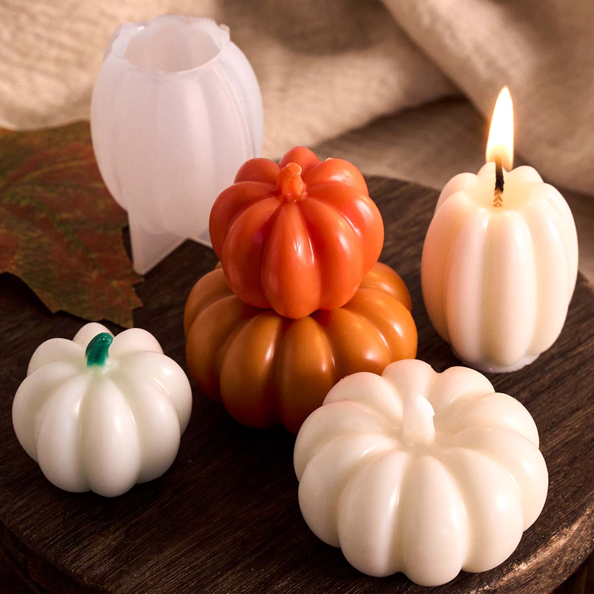 Halloween Pumpkin Silicone Mol - Soap Making Home 评论和价格