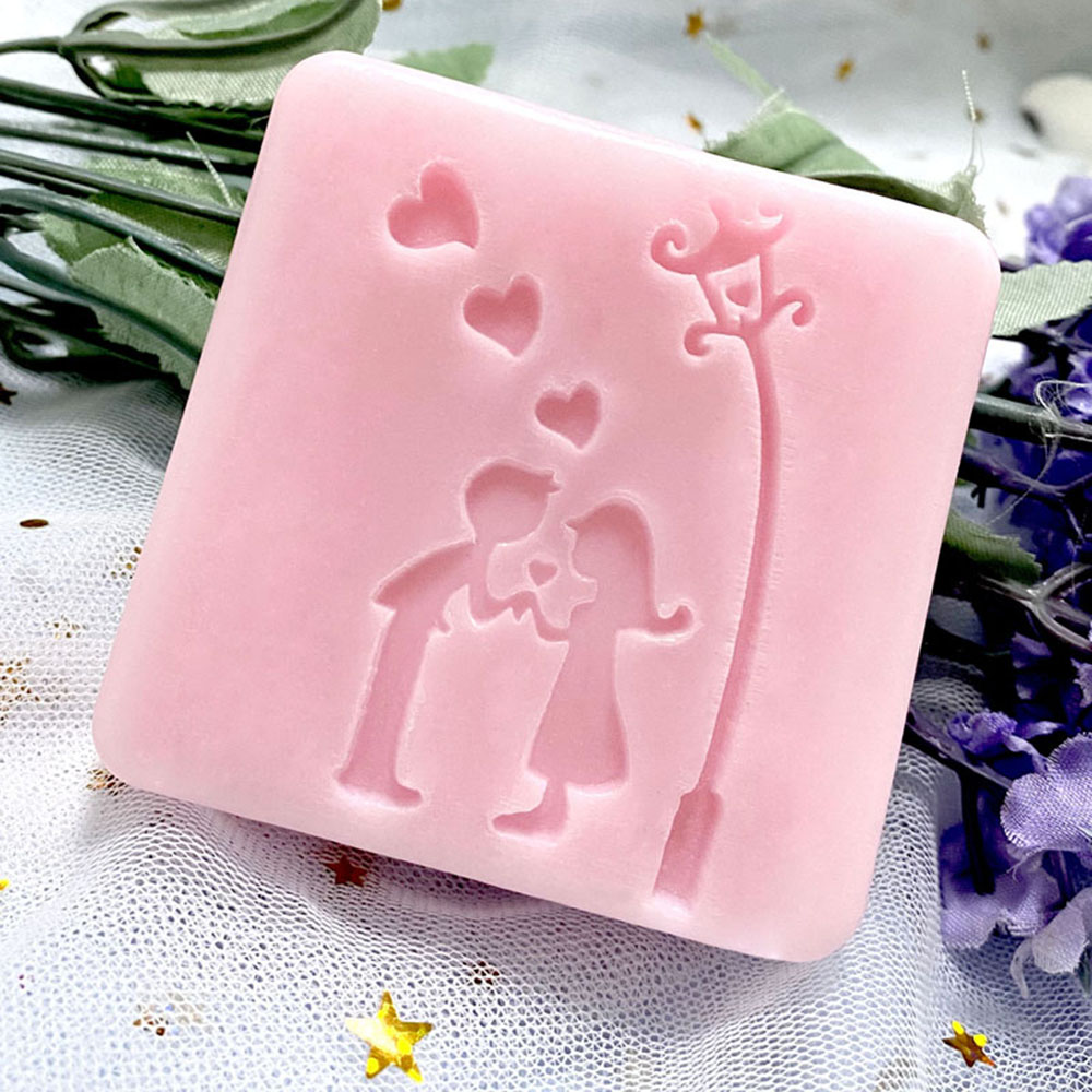 LOVE Word Valentine's Day Flow - Soap Stamp Custom 评论和价格