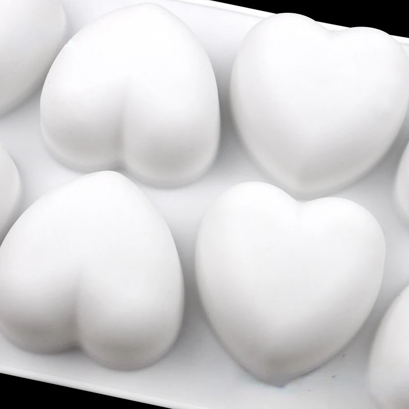 Love Heart Silicone Soap Mold  - Soap Making Utensils 评论和价格