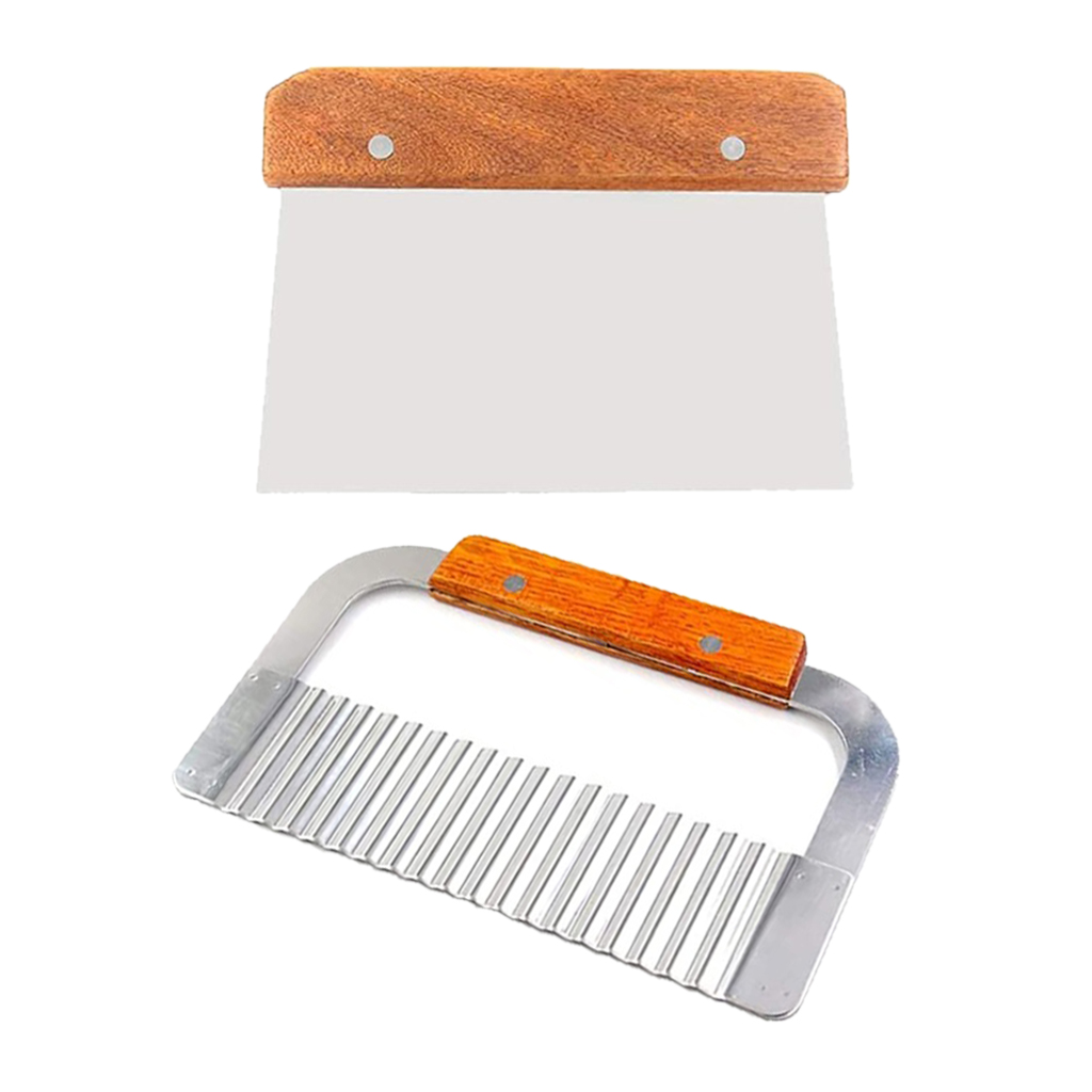 2 Pack Stainless Steel Wavy &  - Soap Making Utensils 评论和价格