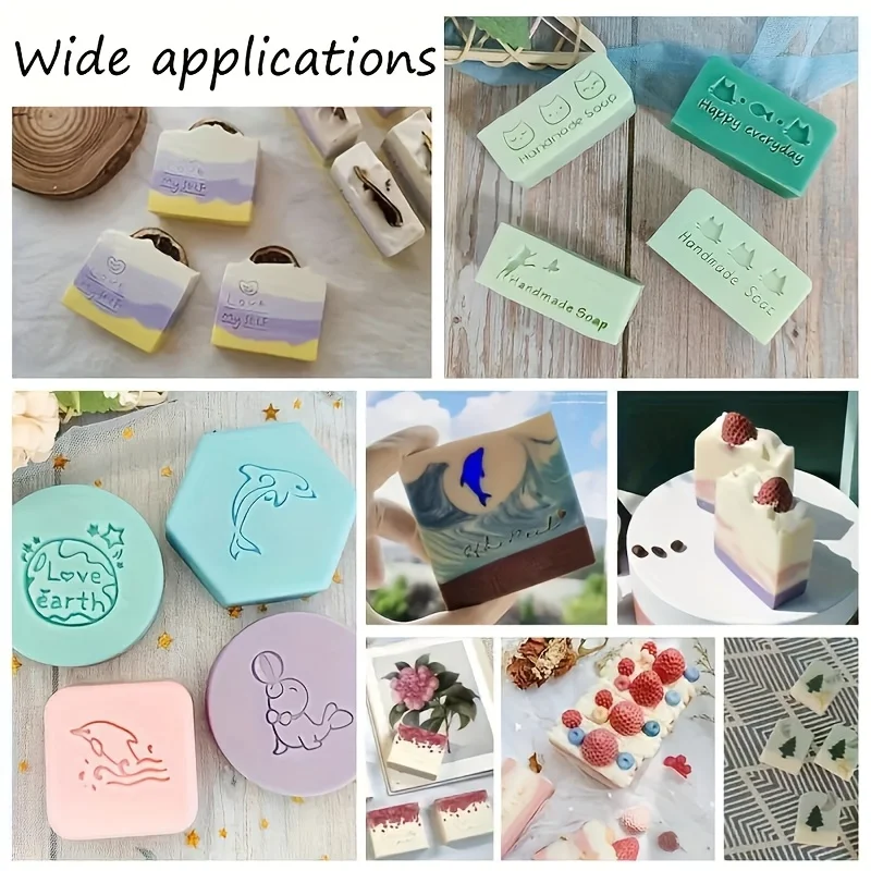 Custom Clay Seal Set - 22/25/3 - Soap Stamp Custom 评论和价格
