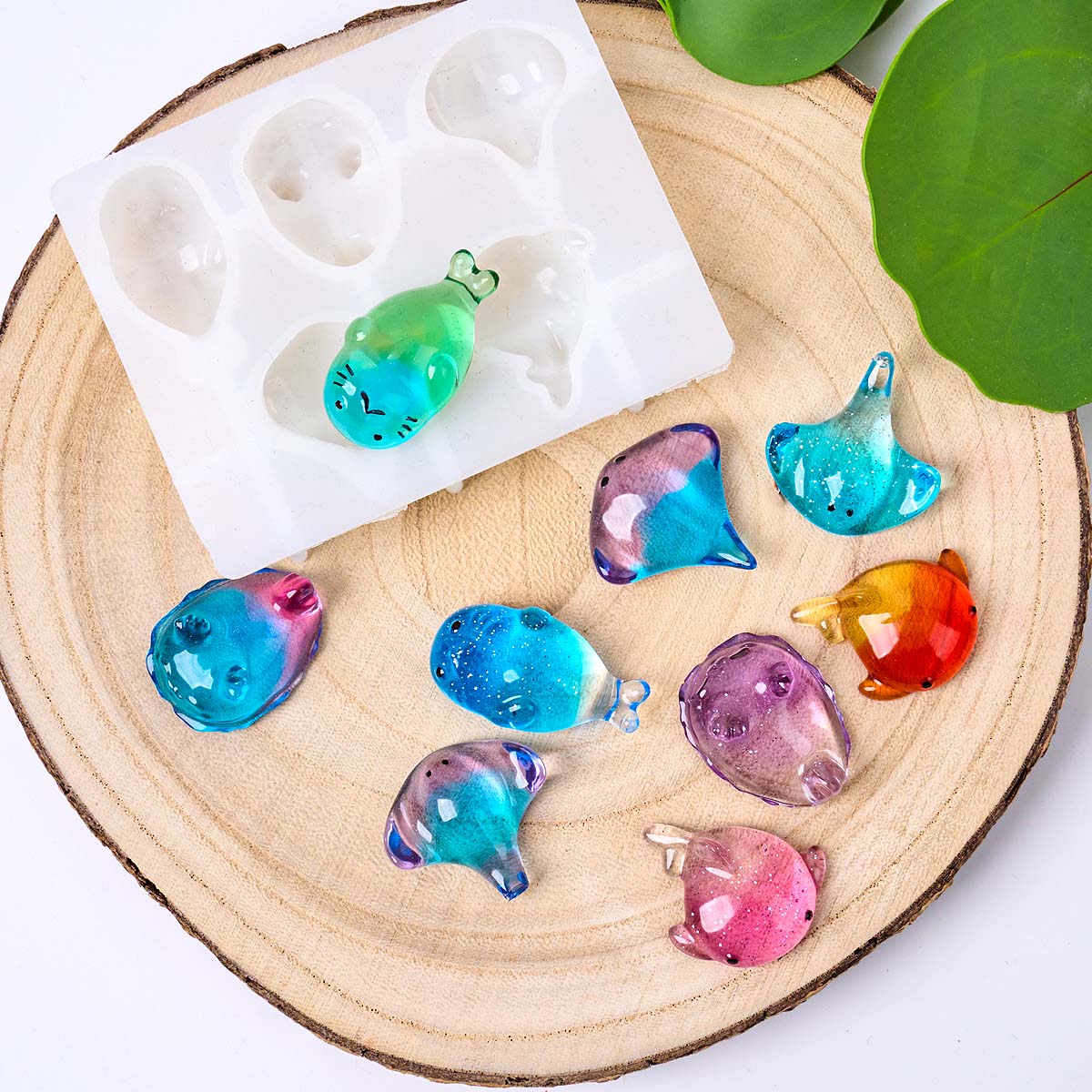 3D Healing Kawaii Manta Ray Wh - Soap Making Utensils 评论和价格