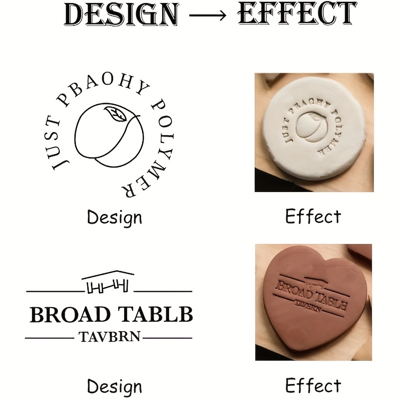 Custom Clay Stamps for Pottery - Soap Stamp Custom 评论和价格