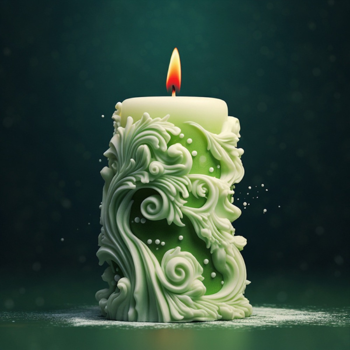 geometry Carved Cylindrical Si - Soap Making Art 评论和价格