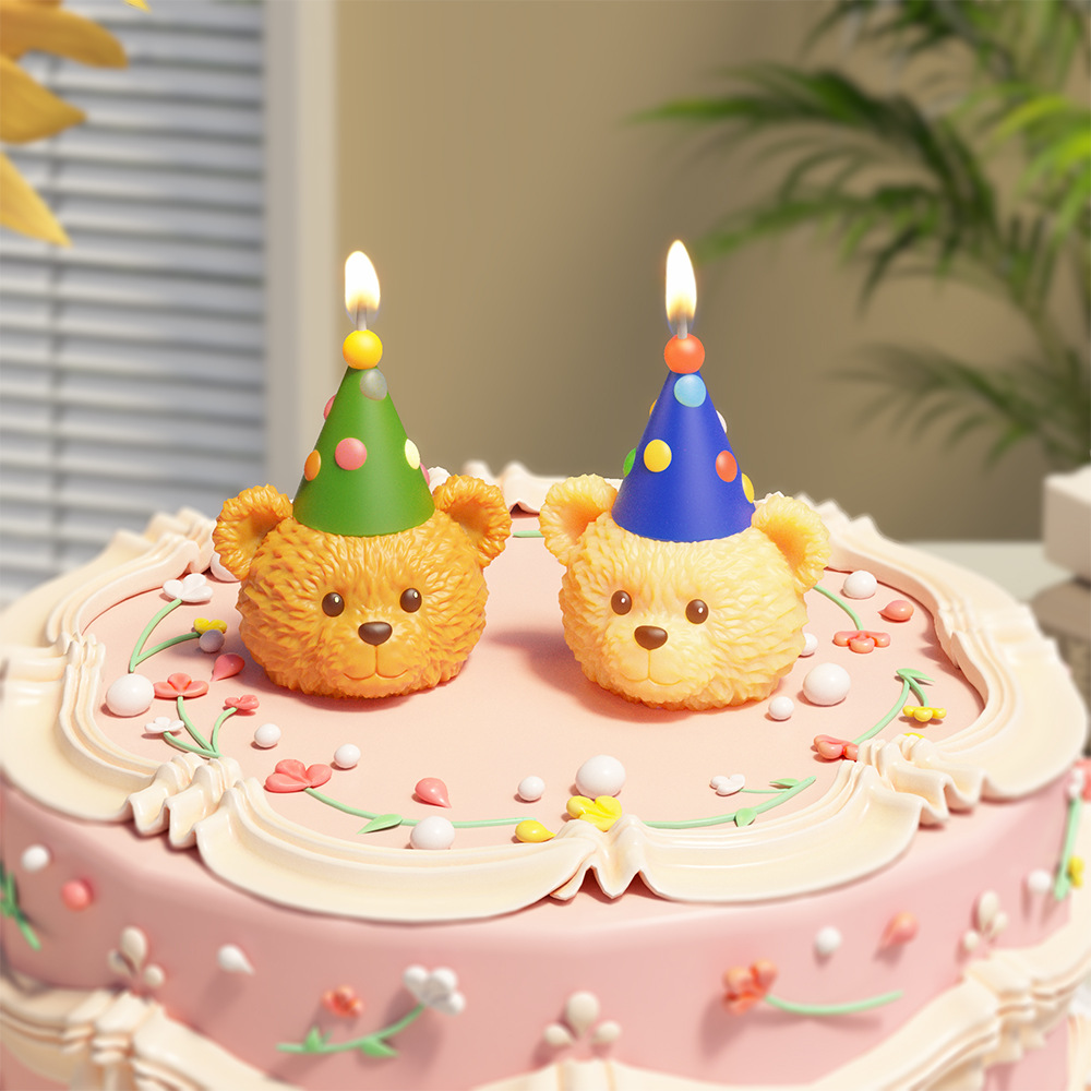 3D Cute Bear Resin Mold for Ca - Soap Making Art 评论和价格