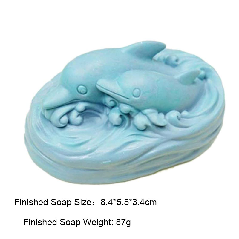 1Pcs Dolphin Craft Art Silicon - Soap Making Art 评论和价格