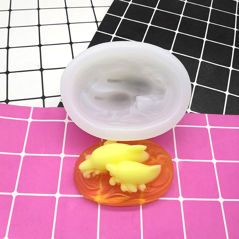 1Pcs Dolphin Craft Art Silicon - Soap Making Art 评论和价格