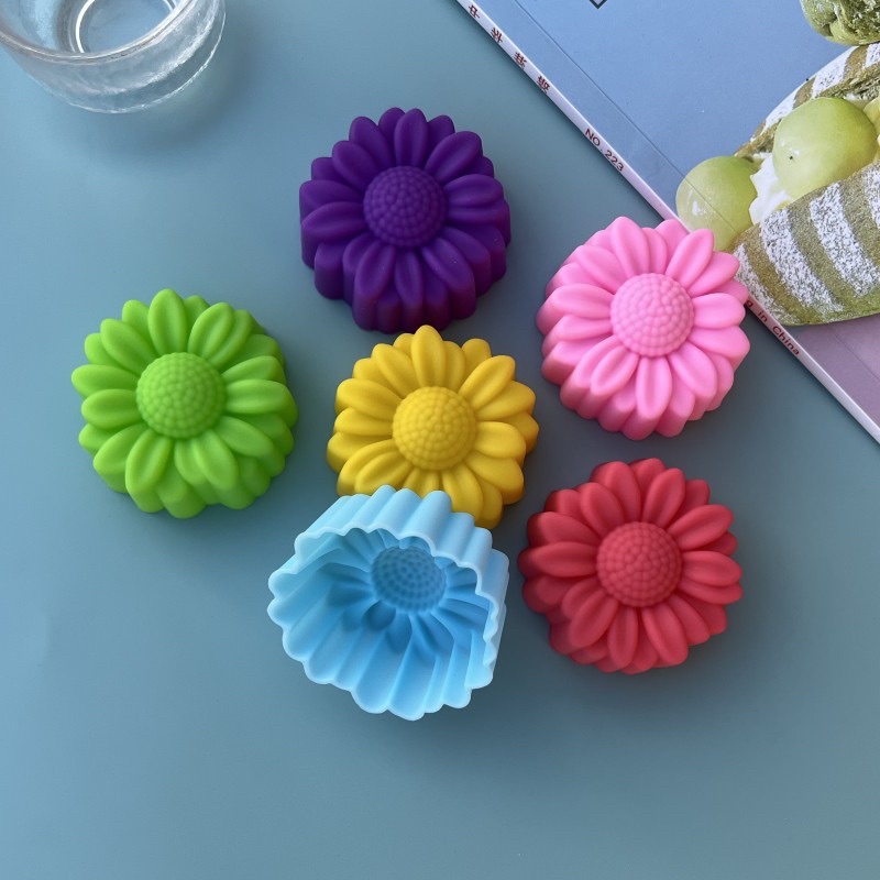 6 Pcs Set Non-Stick Flower Des - Soap Making Utensils 评论和价格
