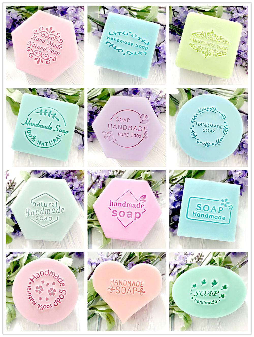 Creative Plants HANDMADE SOAP  - Soap Stamp Custom 评论和价格